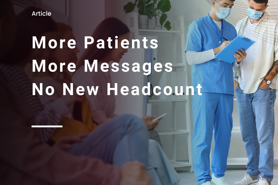 ai handling patient contacts