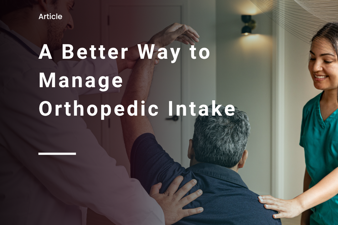 orthopedic practice ai